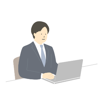 低評価にも冷静に、誠実に対応する従業員の画像
