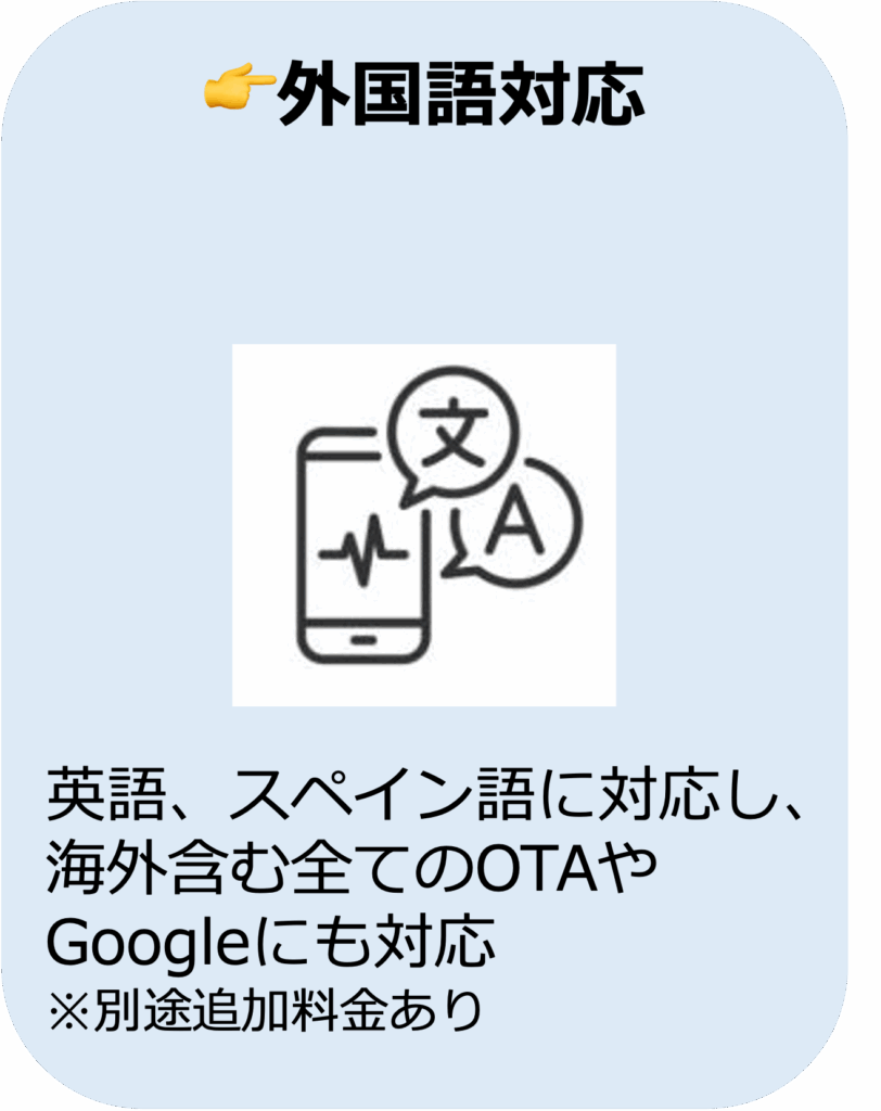 外国語対応