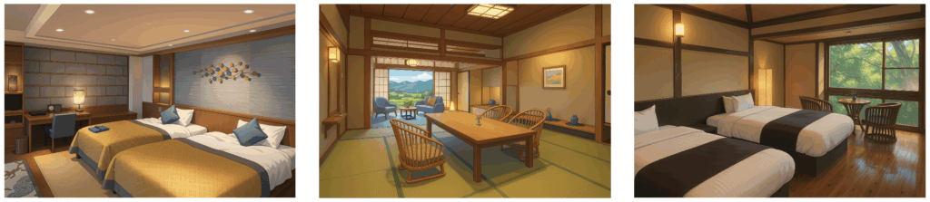 ホテル・民宿のお部屋の画像